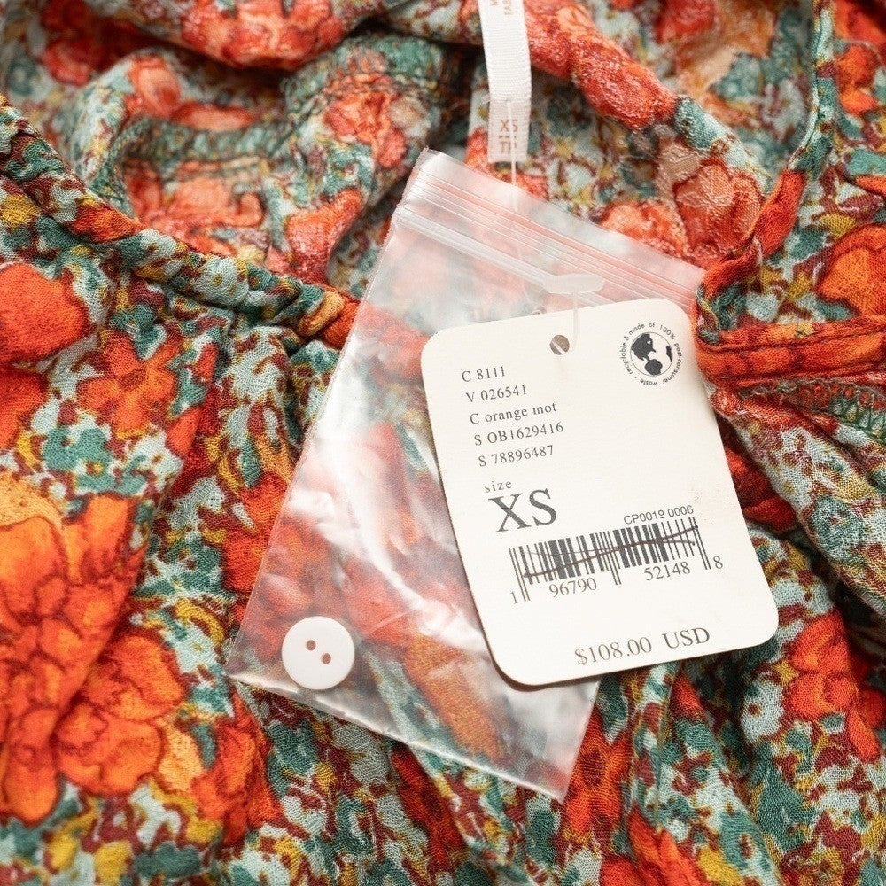 Free People Loretta Floral Top